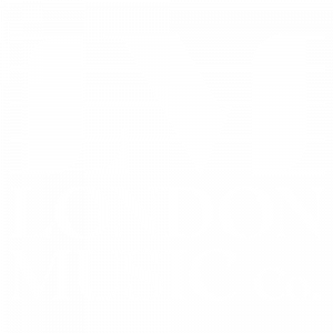 london music co white logo